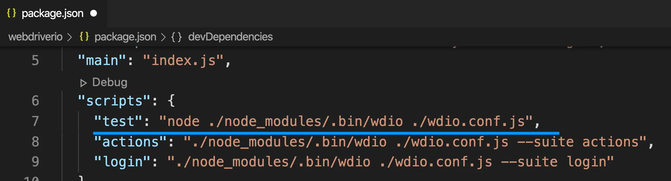 firstNodeCommand