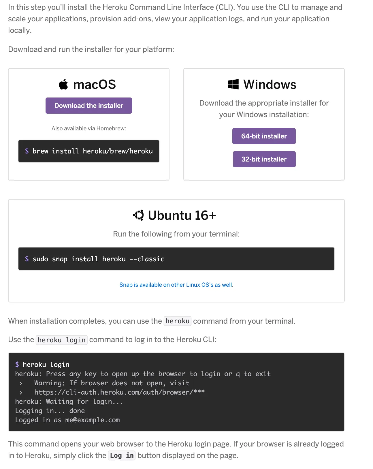setup-heroku