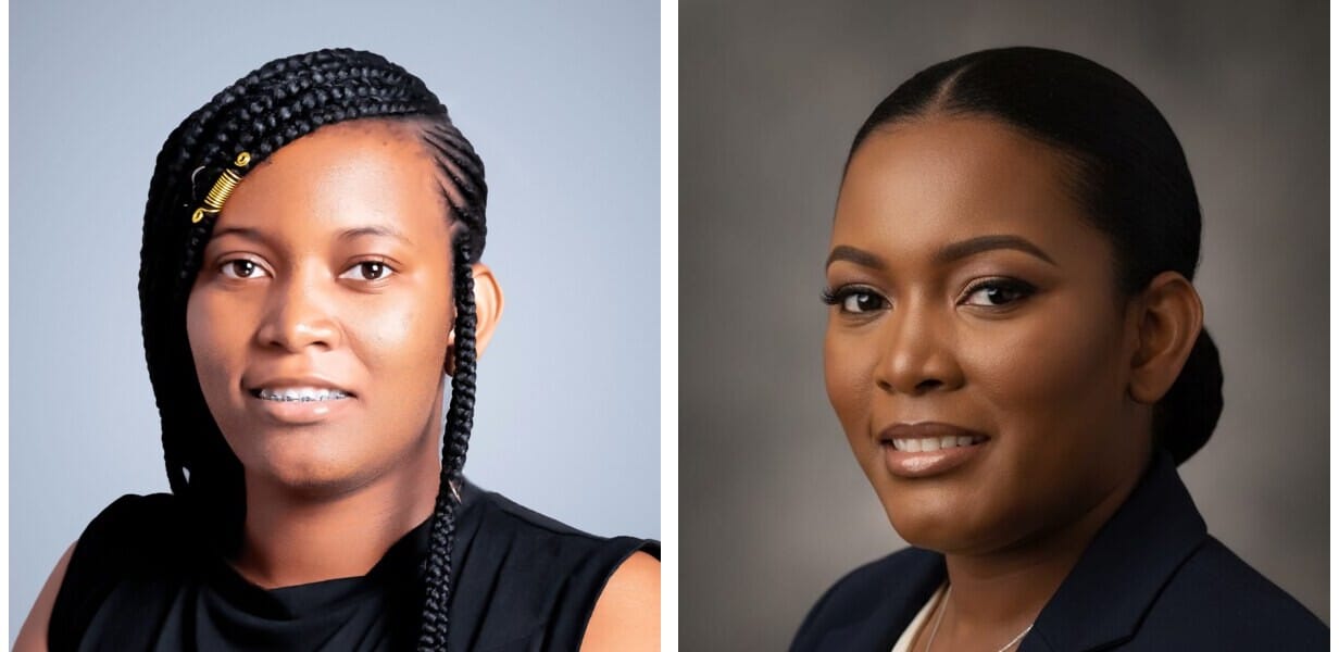 Left, a real photo of Julia taken on a camera; right, the portrait Fosho AI generated from her selfies