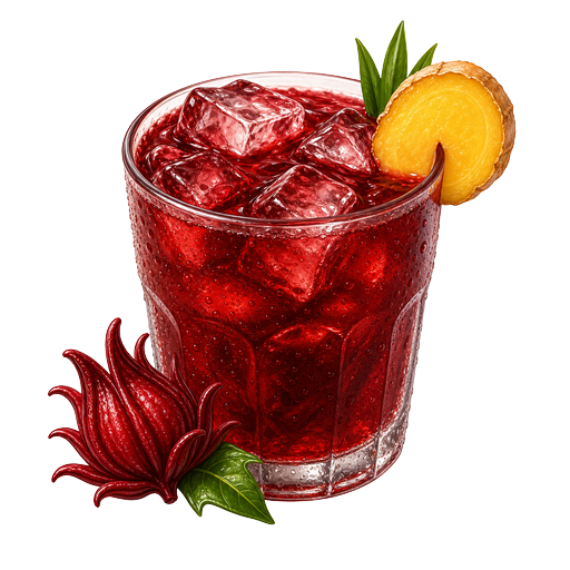 Chilled Sorrel, a Jamaican drinks dish