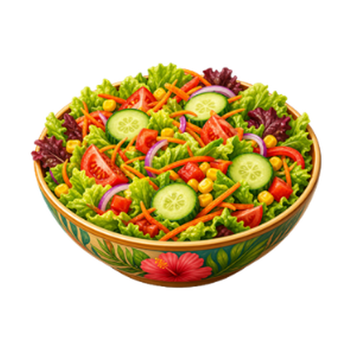 Fresh Salad Bowl, a Jamaican sides dish